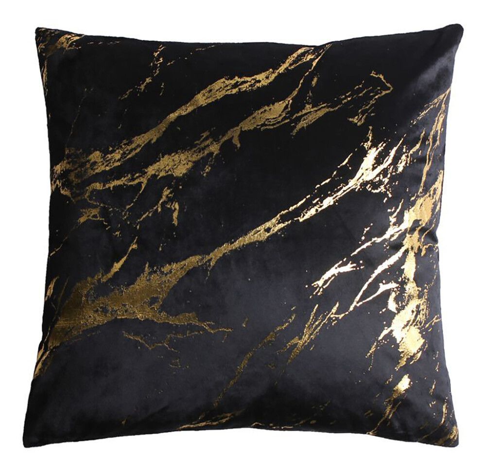 Padi Storm 45 x 45 cm, beež/kuldne Must/Kuldne