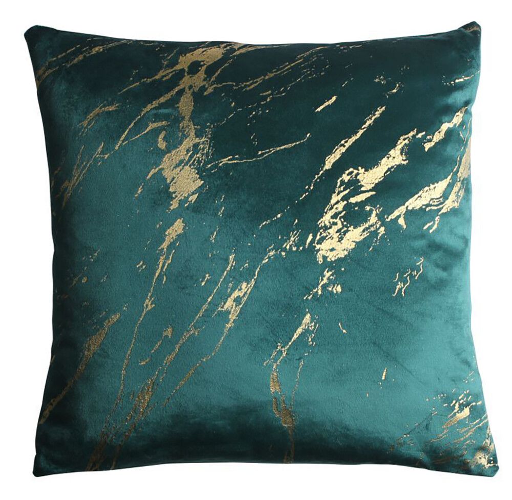 Padi Storm 45 x 45 cm, beež/kuldne Roheline