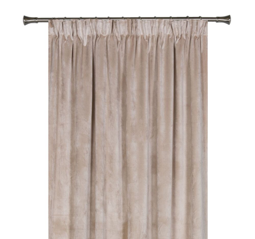 Kardin Velutto 140 x 260 cm, beige