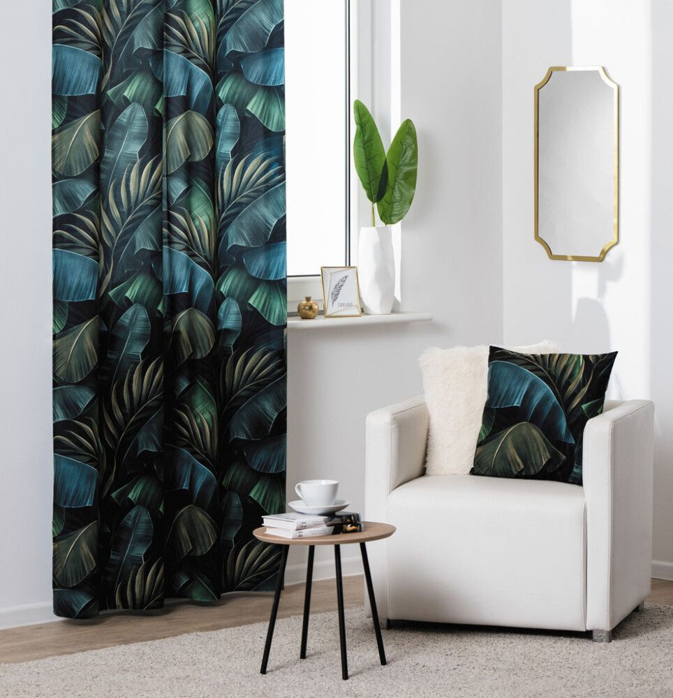 Kardin Nusa 140 x 260 cm, roheline