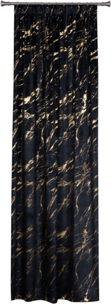 Kardin Storm 140 x 260 cm, roheline/kuldne