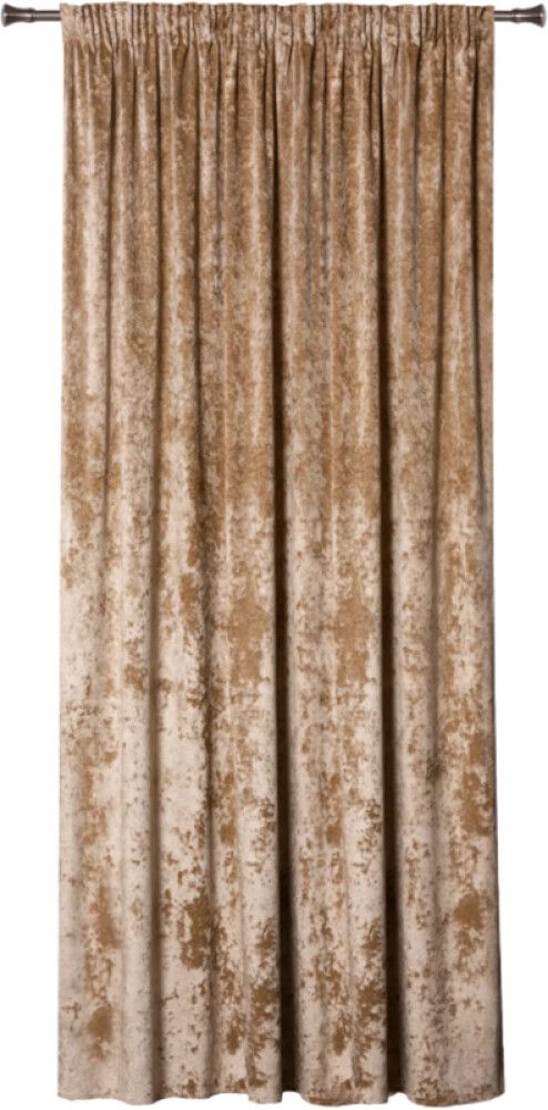 Kardin Frosty 200 x 245 cm, kuldne