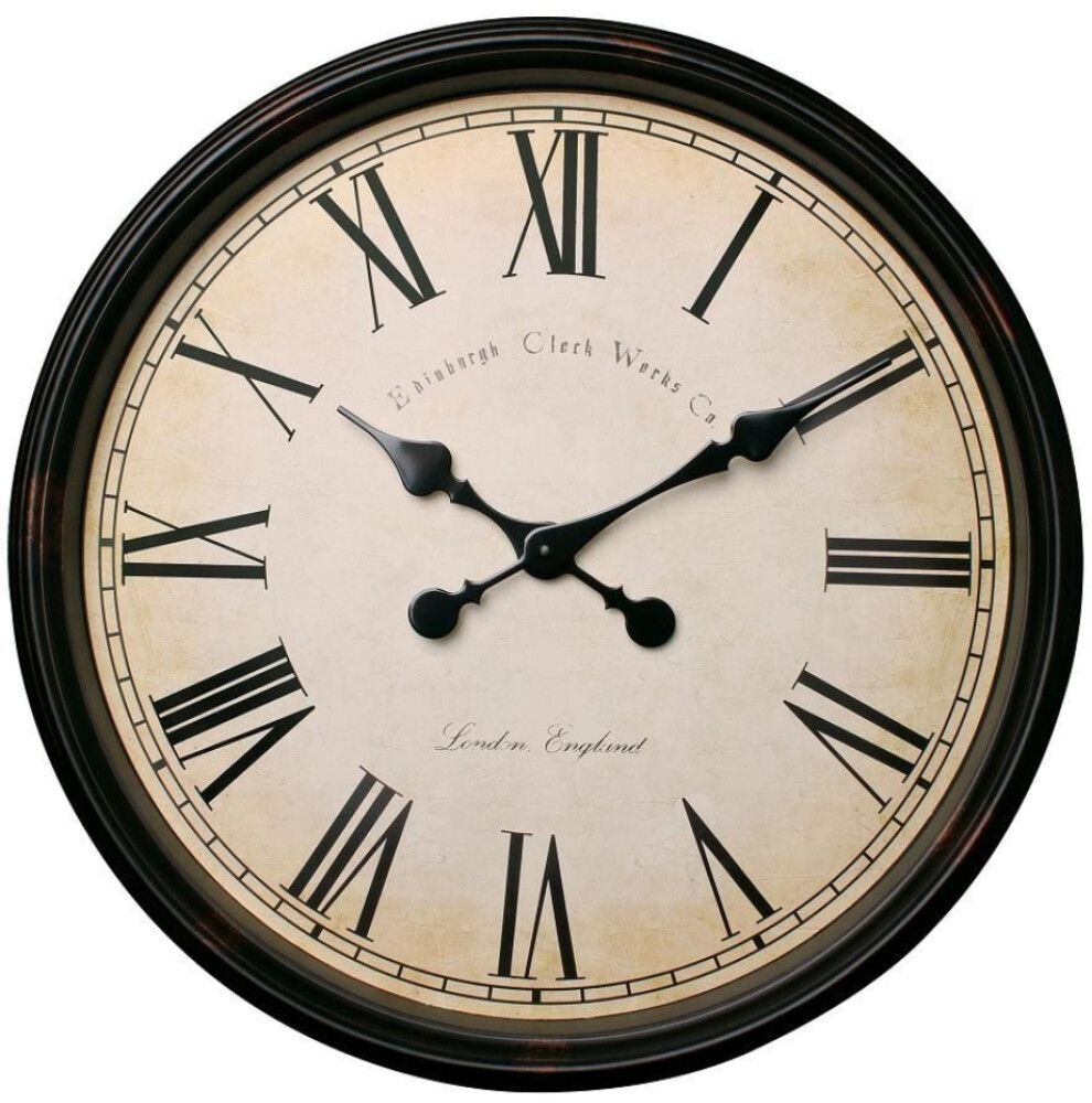 Seinakell Vintage Ø 50 cm, pruun/beež