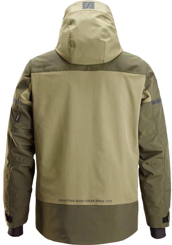 Veekindel talvejope Snickers Workwear khakiroheline M