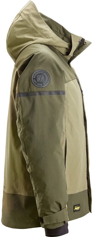 Veekindel talvejope Snickers Workwear khakiroheline M