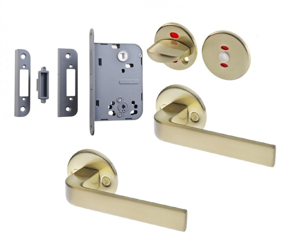 Magnetluku komplekt WC-uksele Valnes messing