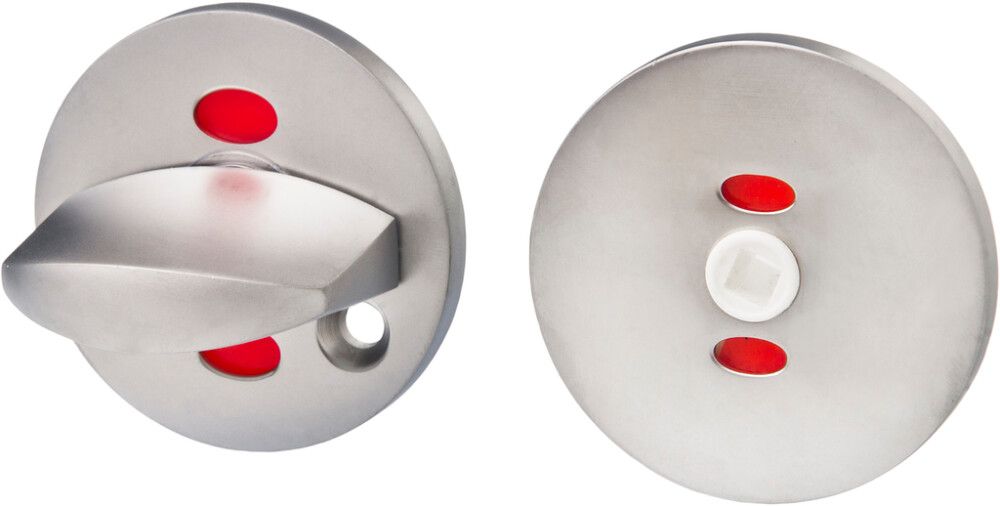 WC-lukusti Valnes matt kroom