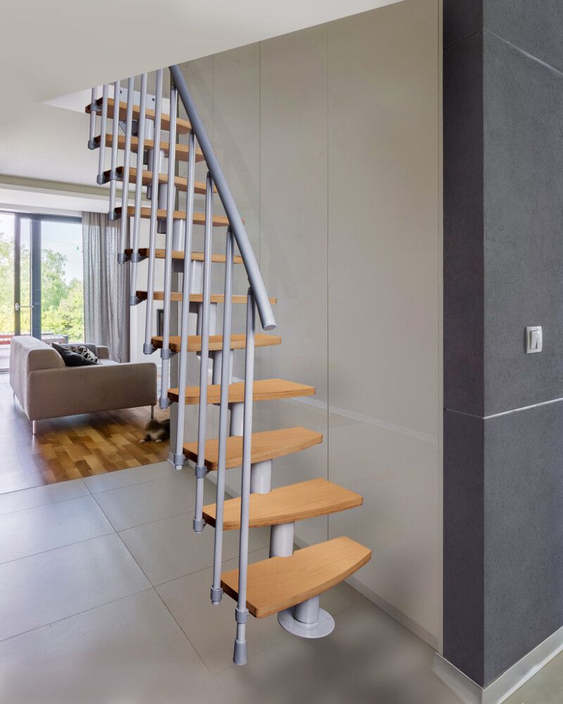 Trepp Atrium Mini Plus Vertical lepp 60 cm Hall