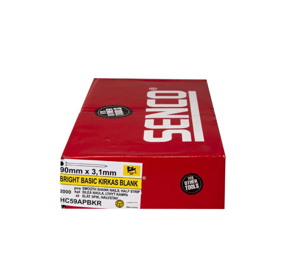 Karkassinael Senco 34° 90 x 3,1 mm