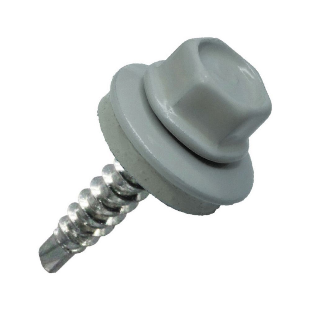 Katusekruvi Fix Maste puur RR21 helehall 4,8 x 28 mm 250 tk