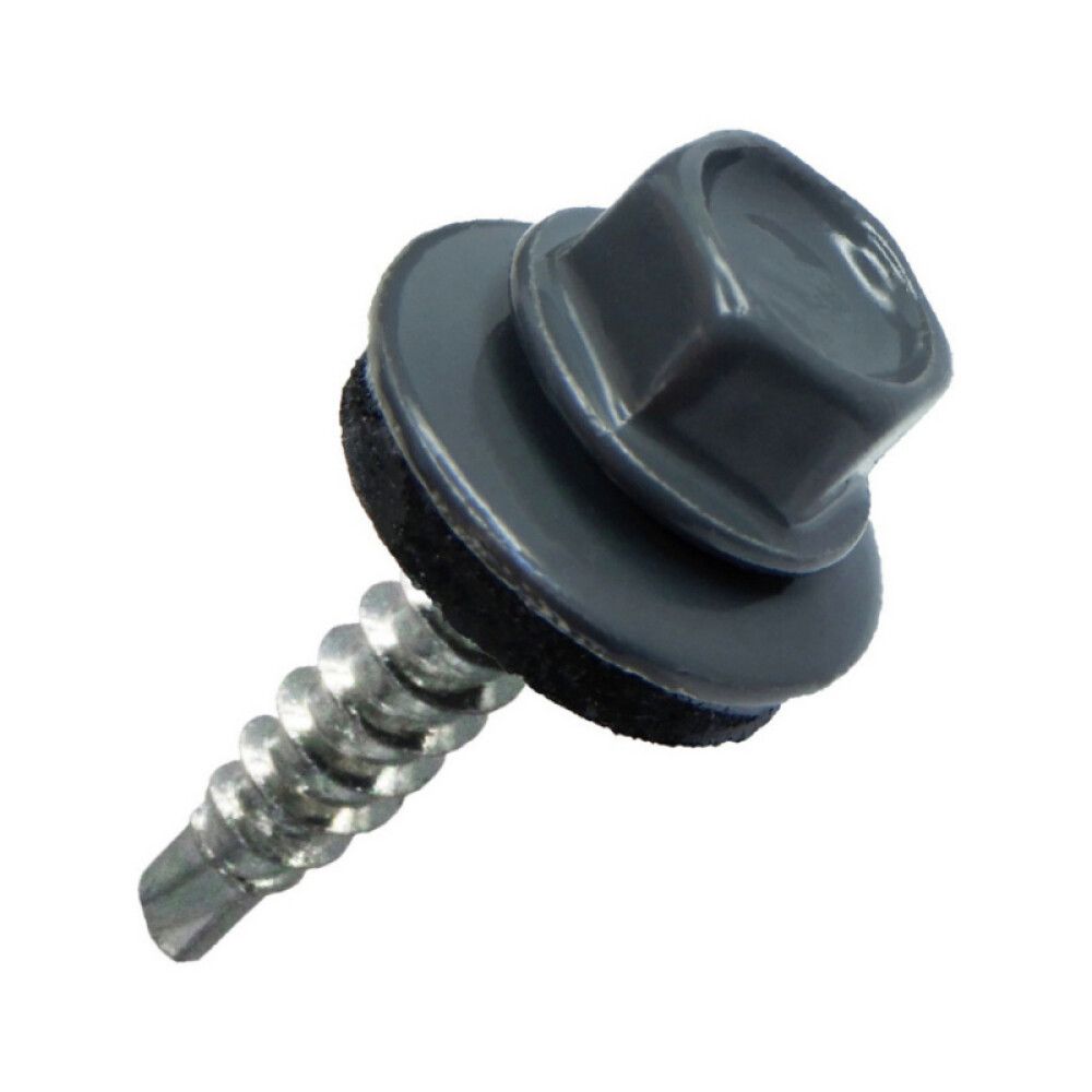 Katusekruvi Fix Maste puur RR23 tumehall 4,8 x 28 mm 250 tk