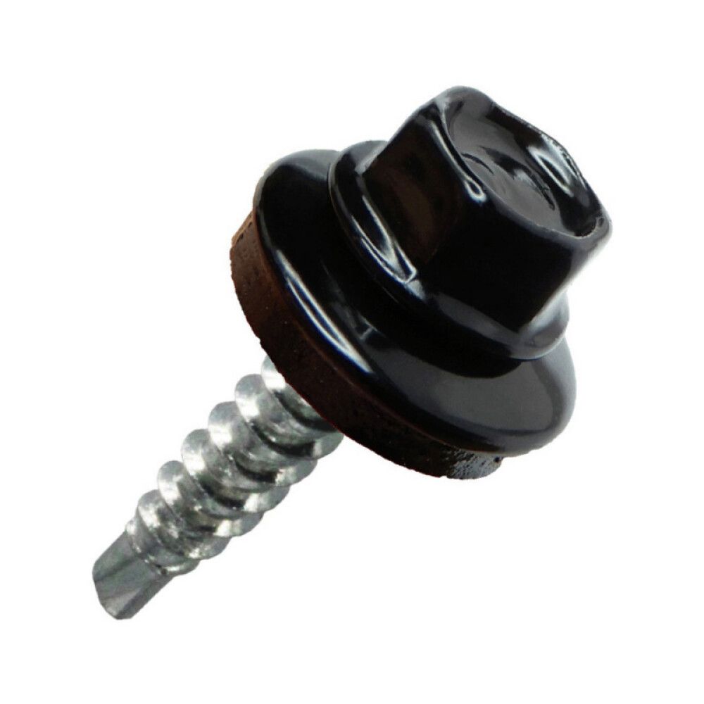 Katusekruvi Fix Maste puur RR33 must 4,8 x 28 mm 250 tk