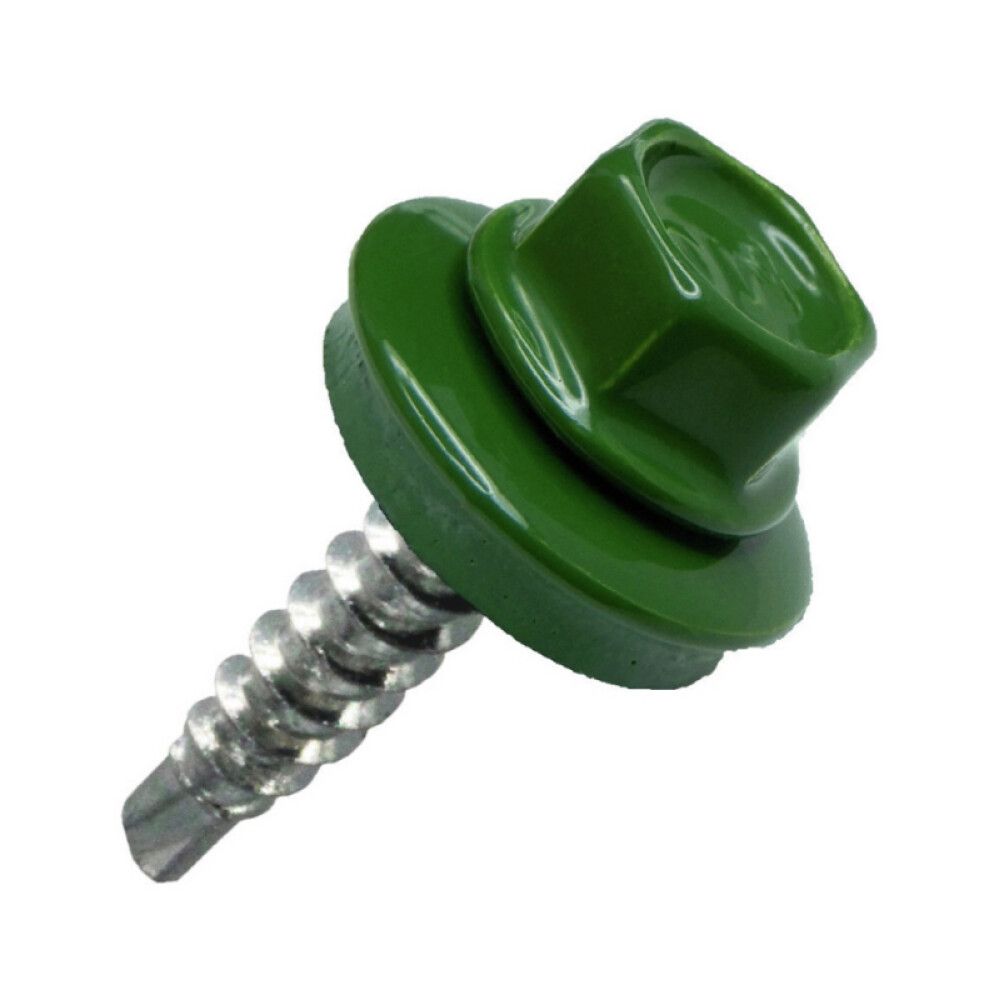 Katusekruvi Fix Maste puur RR37 roheline 4,8 x 28 mm 250 tk