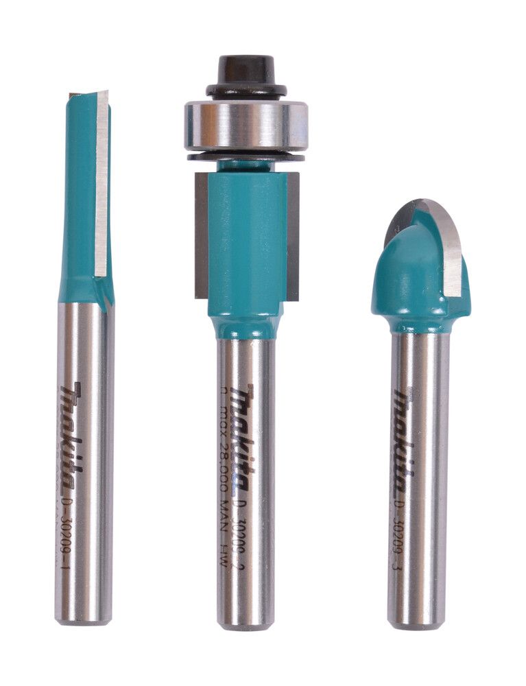 Freesiterade komplekt Makita D-30209 3-osaline