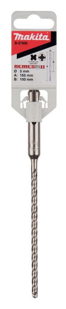 Puur Makita SDS-PLUS 5 x 165 mm