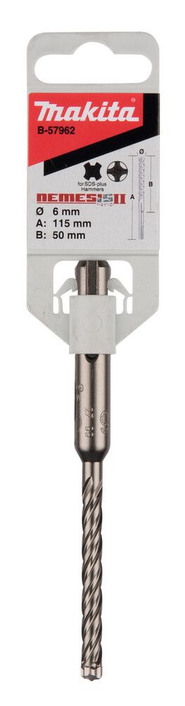 Puur Makita SDS-PLUS 6 x 115 mm