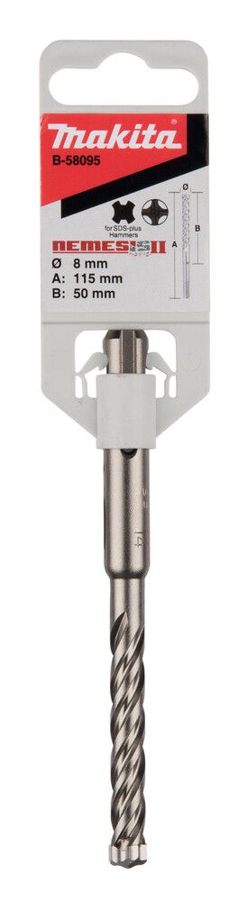 Puur Makita SDS-PLUS 8 x 115 mm
