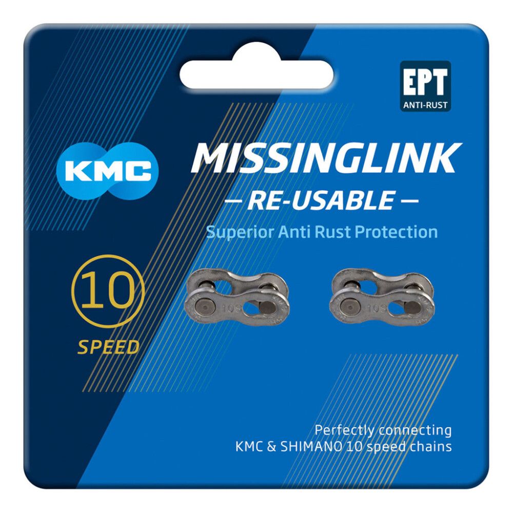 Ketilüli KMC MissingLink 10R Silver EPT 11/128" NR 2 tk