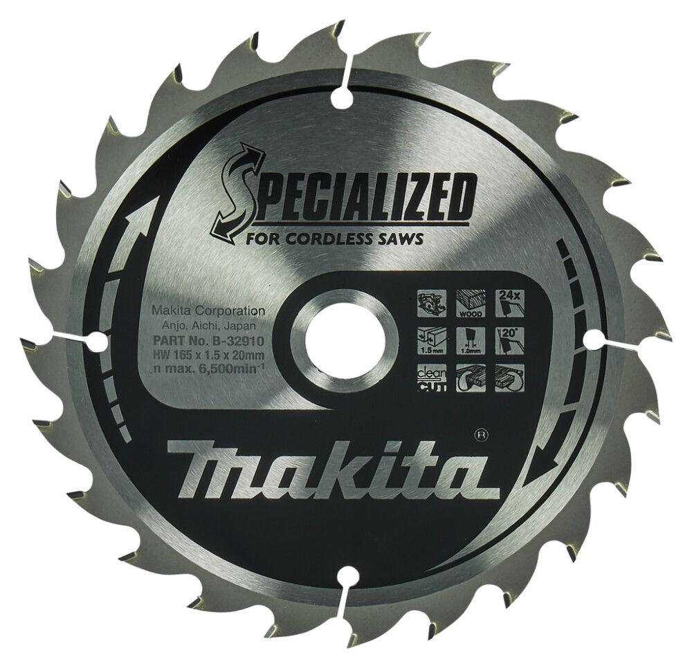 Saeketas Makita 165 mm