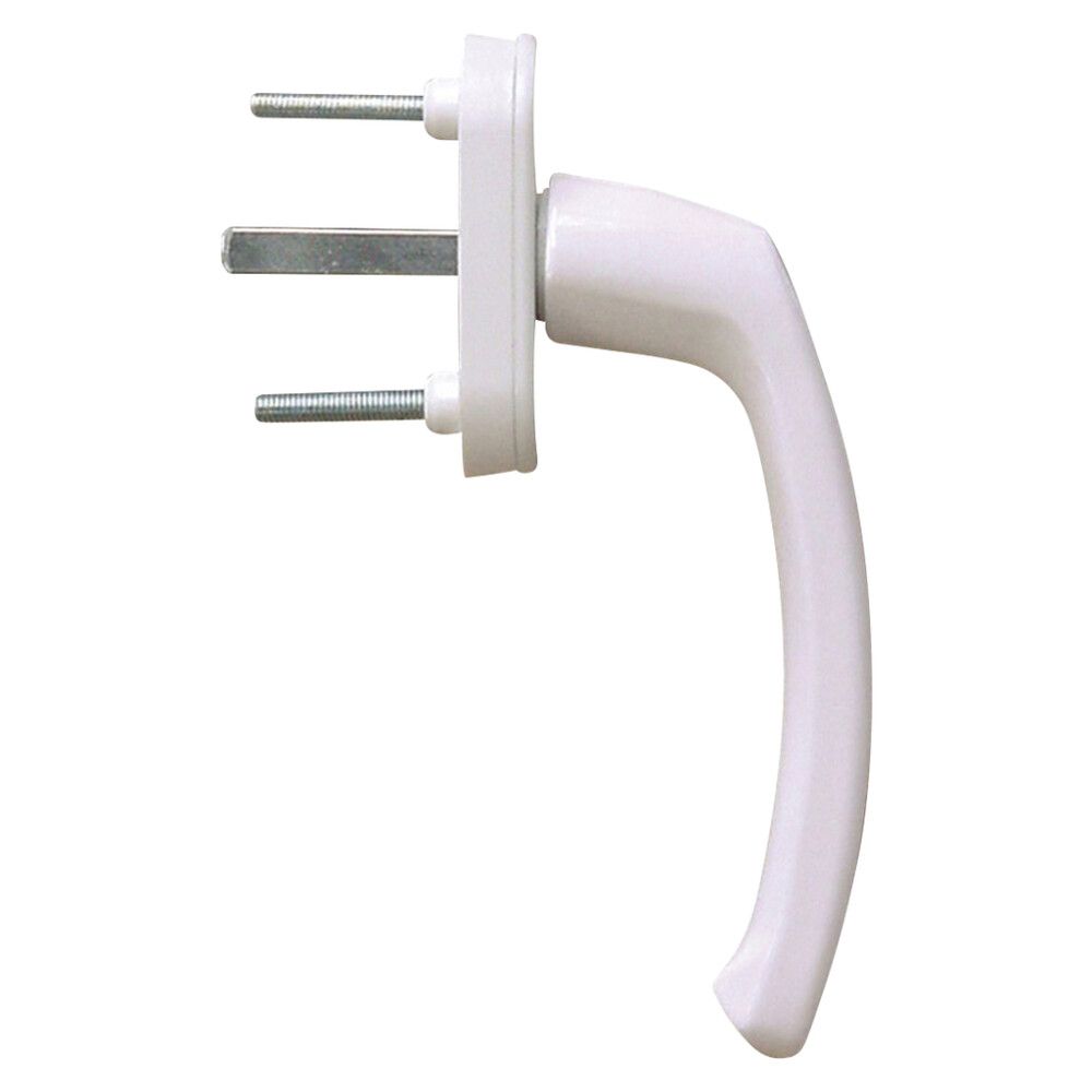 Aknalink Solid Elements alumiinium valge