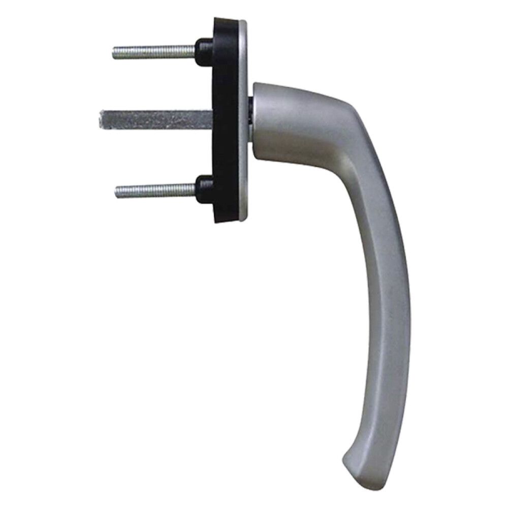 Aknalink Solid Elements alumiinium kroom