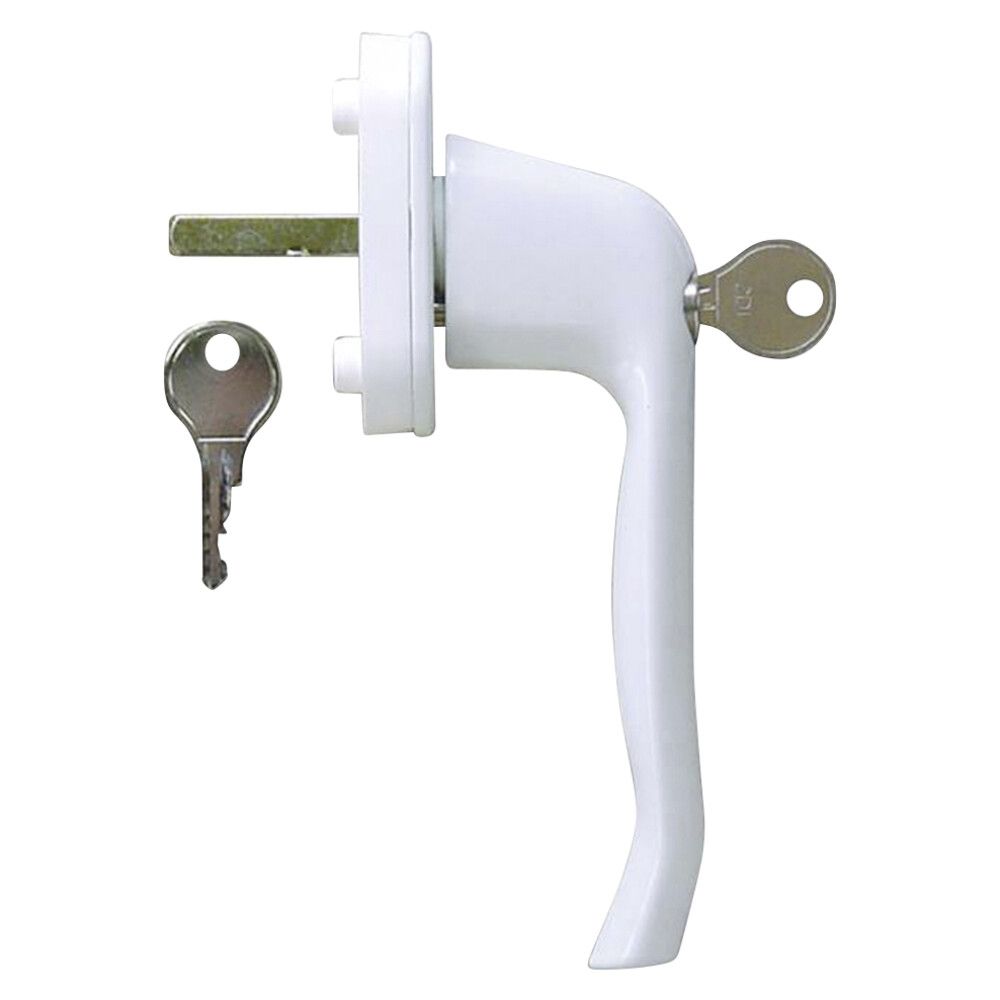 Aknalink lukustatav hõbedane