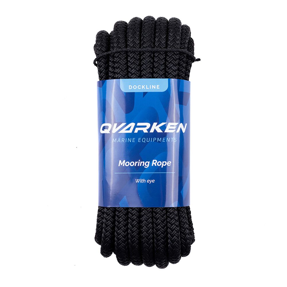 Kinnitusots Qvarken Dockline aasaga must 14 mm x 10 m