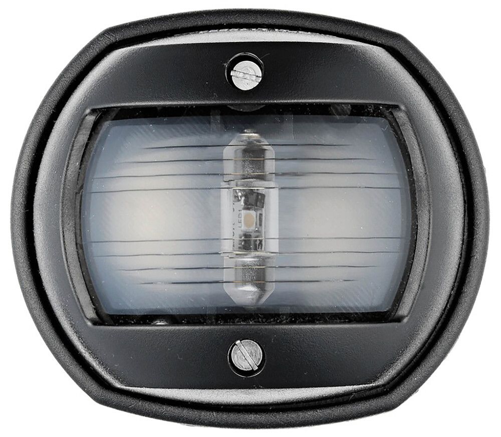 Navigatsioonituli Osculati LED Compact must - valge tagatuli