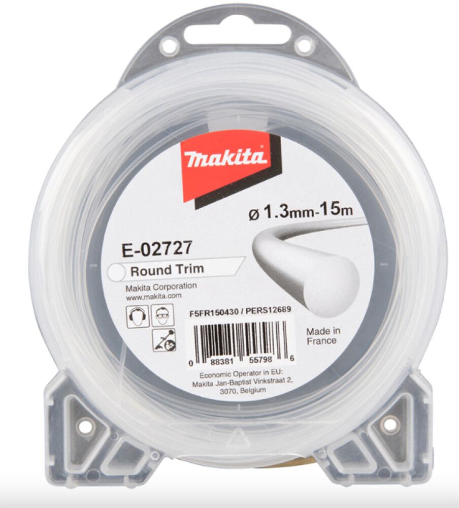 Trimmeri jõhv Makita 1,3 mm x 15 m
