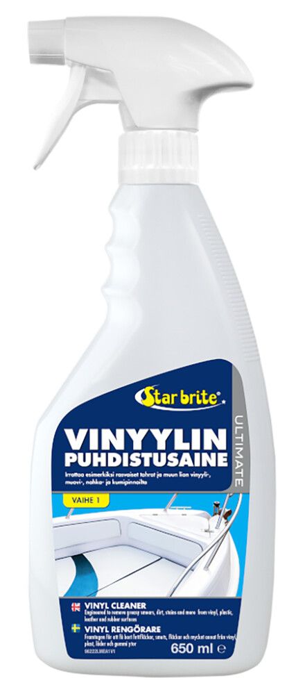 Vinüüli puhastusvahend Star brite 650 ml