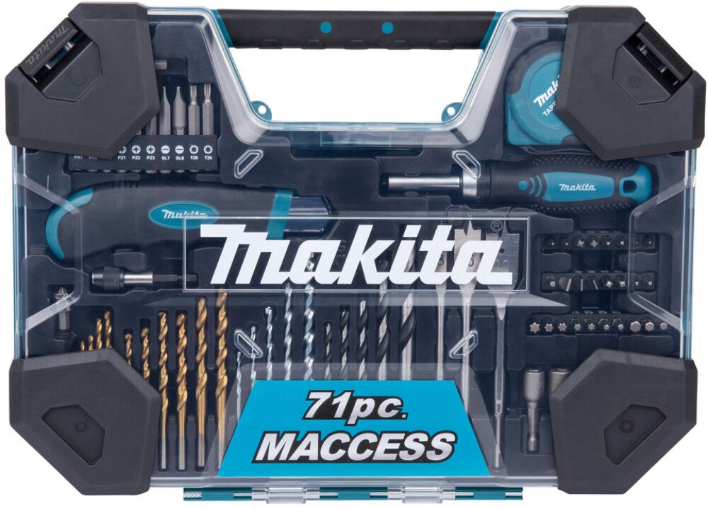 Otsakute komplekt Makita E-22589 71-osaline