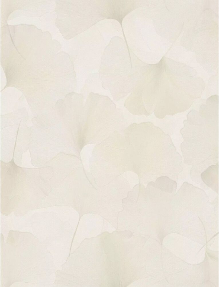 Fliistapeet Ginko Dream 10470-14, kreemikas