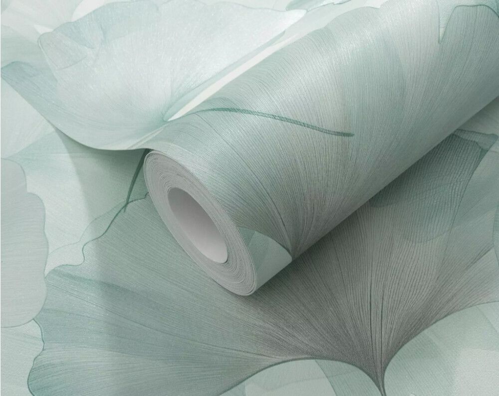 Fliistapeet Ginko Dream 10470-18, türkiissinine