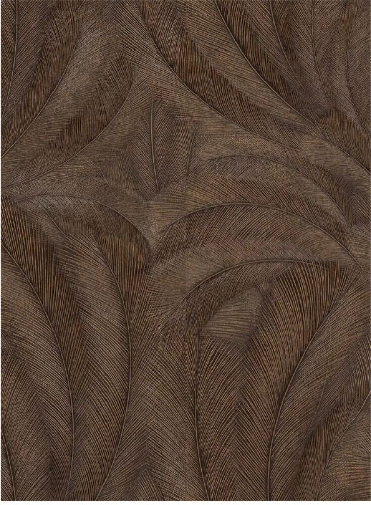 Fliistapeet Ploom 10476-48, suled bronze