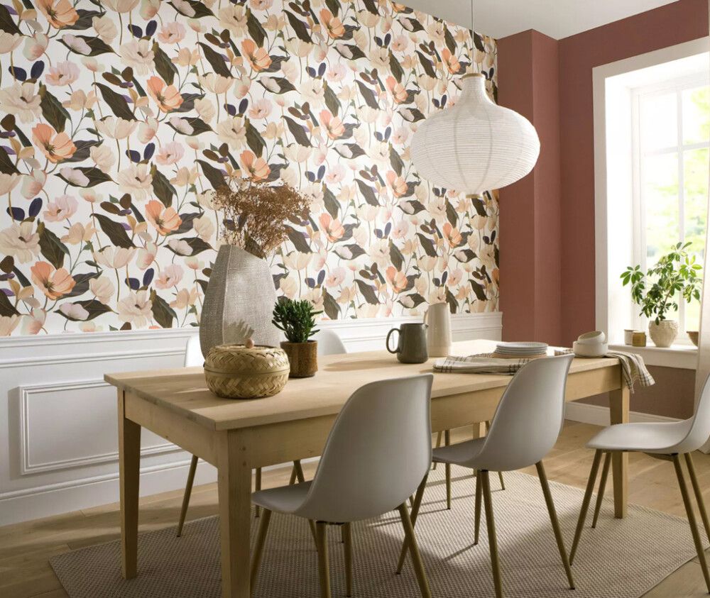 Fliistapeet Fairy Blosom 10508-05, tulip terra