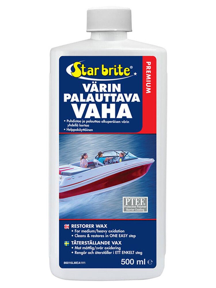 Värvi taastav vaha Star Brite 500 ml