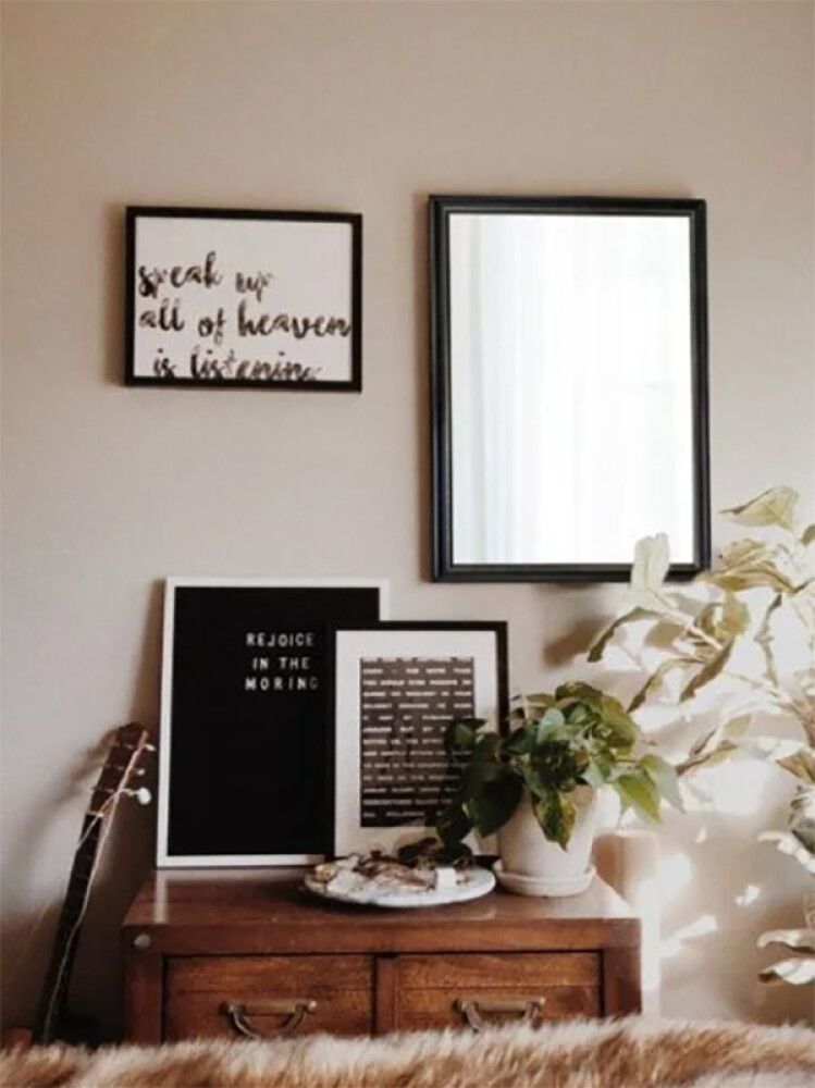 Peegel Trio Nadine 45 x 34 cm