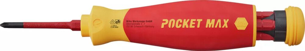 Otsikuhoidikuga kruvikeeraja Wiha PocketMax®