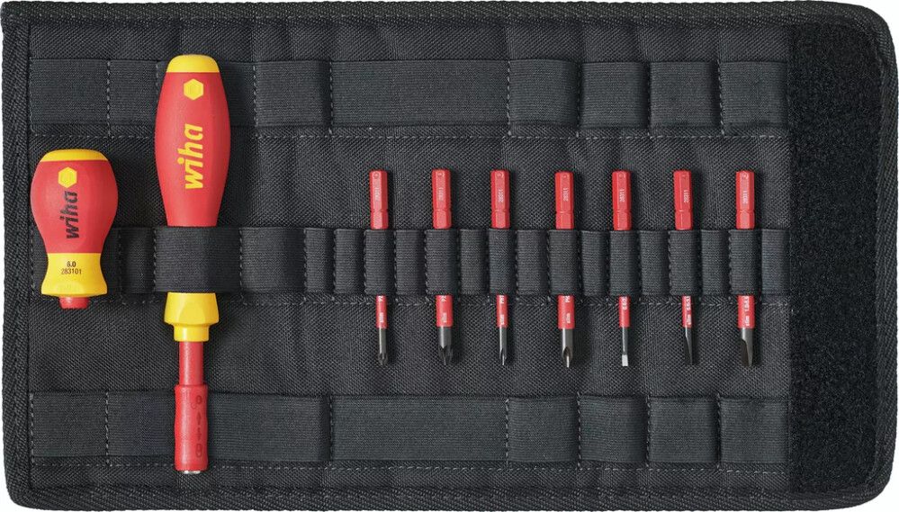 Kruvikeeraja komplekt Wiha SlimVario® 10-osaline