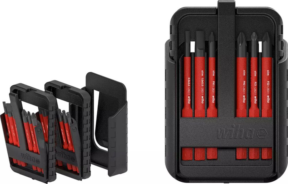 Kruvikeeraja komplekt Wiha SlimBit 12-osaline