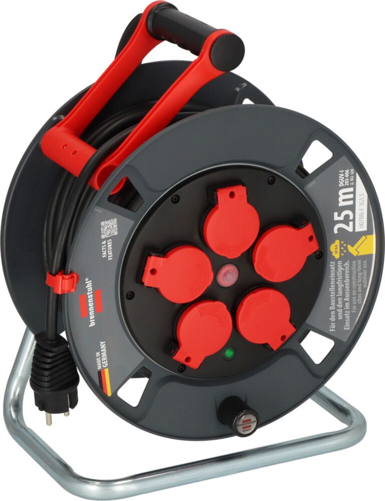 Kaablitrummel Brennenstuhl®Professional H07RN-F 3G1,5 IP44 - 25 m