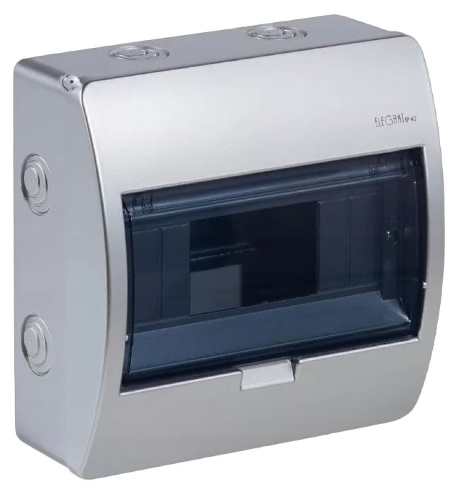 Elektrikilp pinnapealne Elektro-Plast ELEGANT 8 moodulit IP40