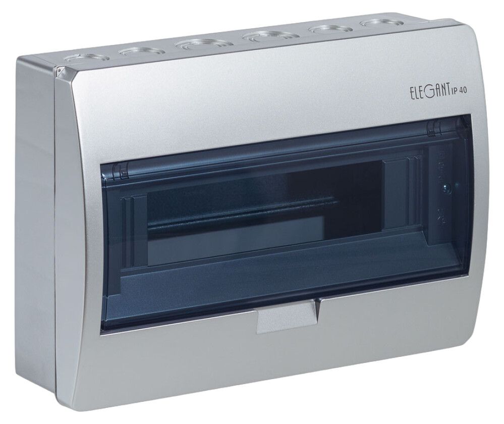 Elektrikilp pinnapealne Elektro-Plast ELEGANT 12 moodulit IP40 hall