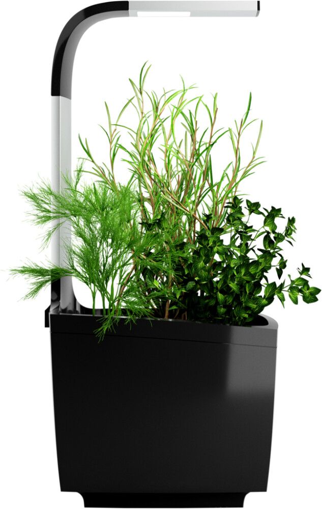 Nutikas Lillepott Tregen T3, must