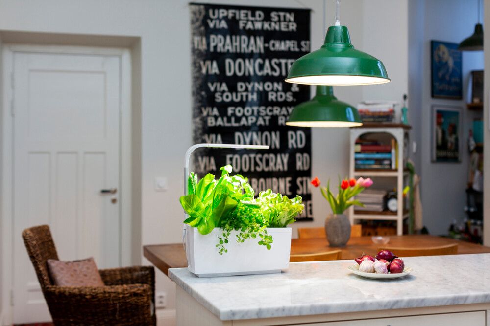 Nutikas Lillepott Tregen T6, valge