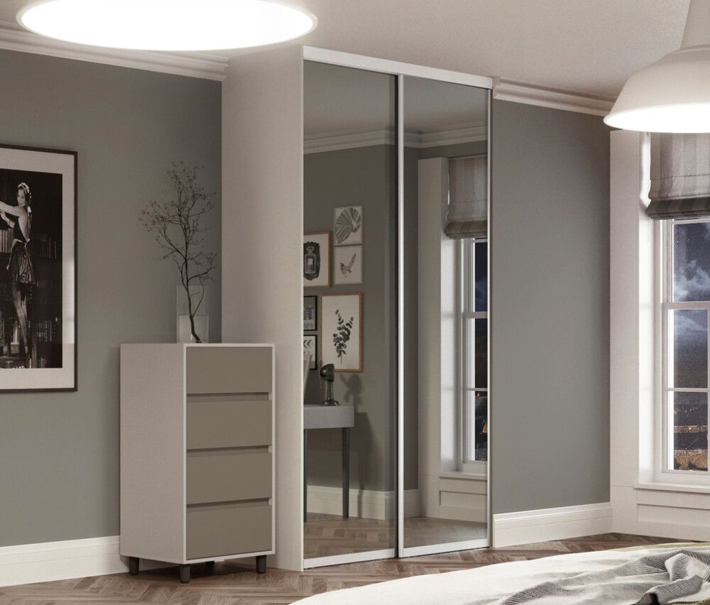 Liuguksed Lundbergs 1200 x 2318 mm, peegel