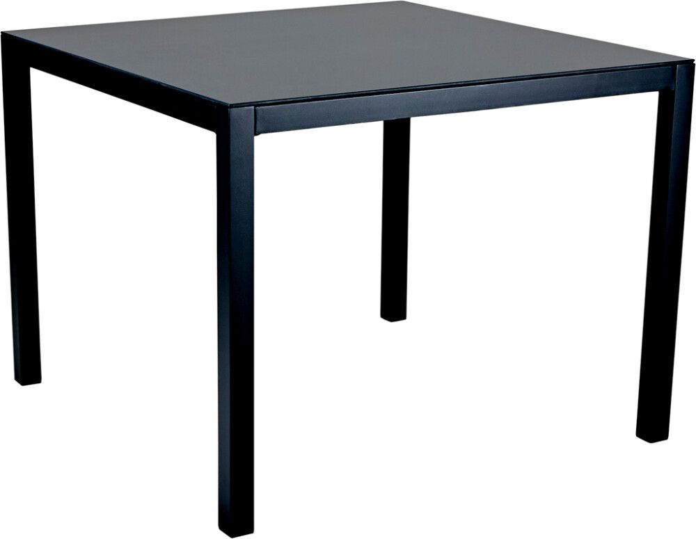 Diivanilaud Rana 85 x 85 cm, must