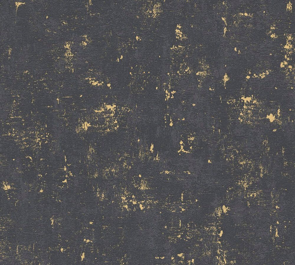 Fliistapeet Trendwal Must/Kuldne