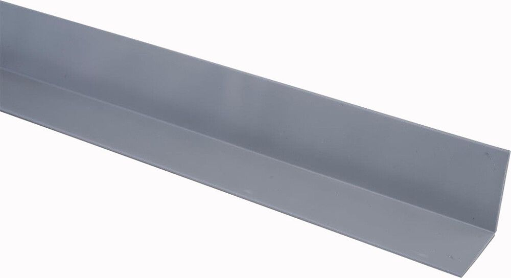 Põrandaliist PVC hall 15 x 15 x 1500 mm