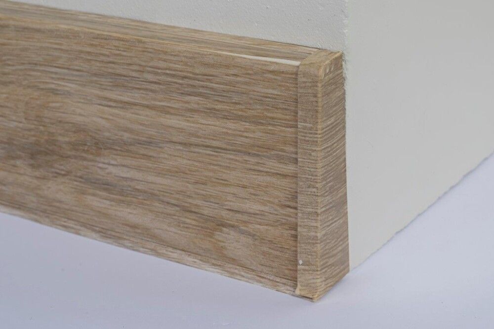 Põrandaliistu ots PVC Tuscany Oak parem 22 x 75 mm